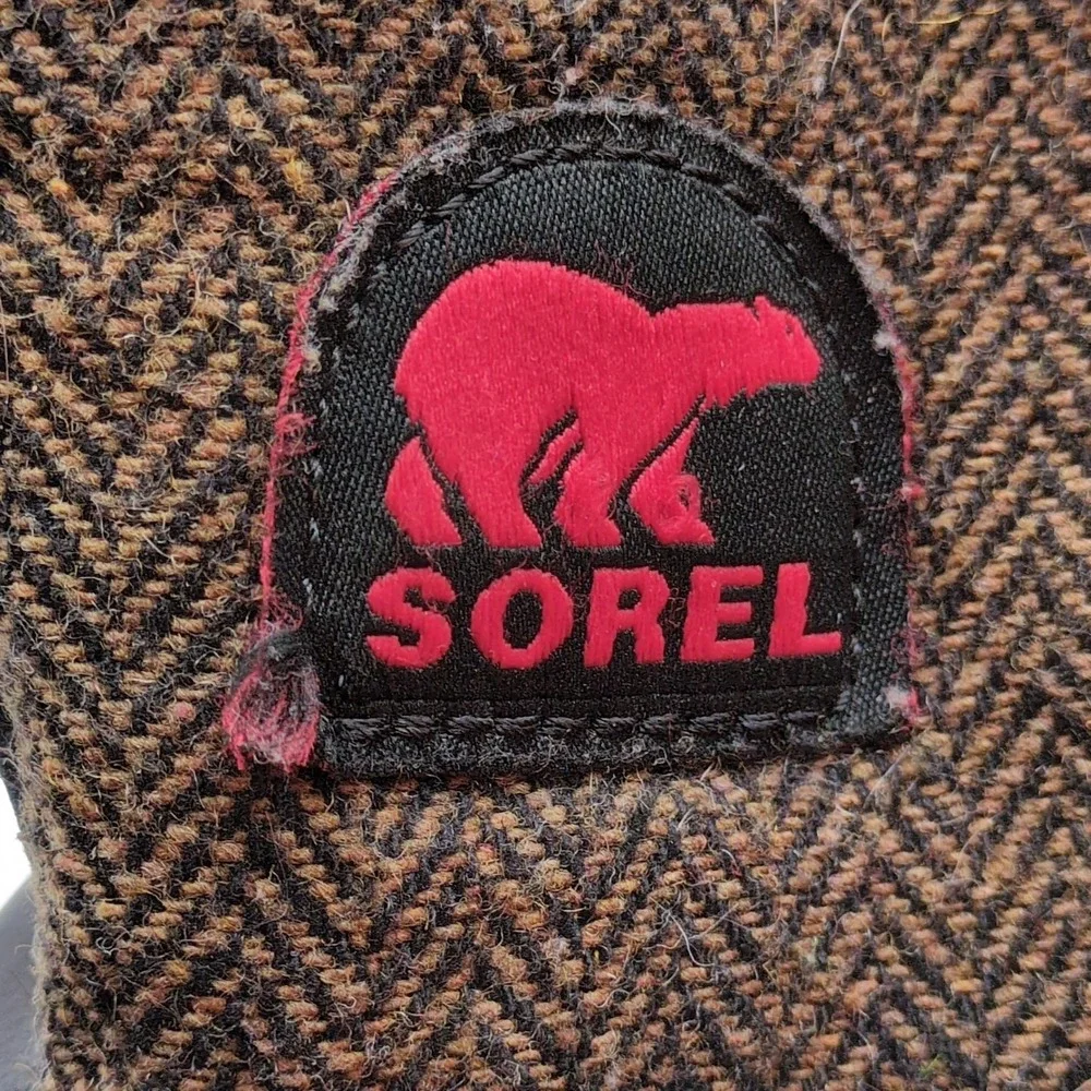 Sorel Shoes Womens Brown 8.5 Waterproof Duck Boots‎ Faux Fur Lined NL2000-202